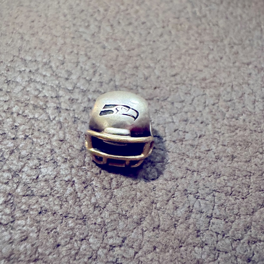 Pandora Seahawks helmet charm